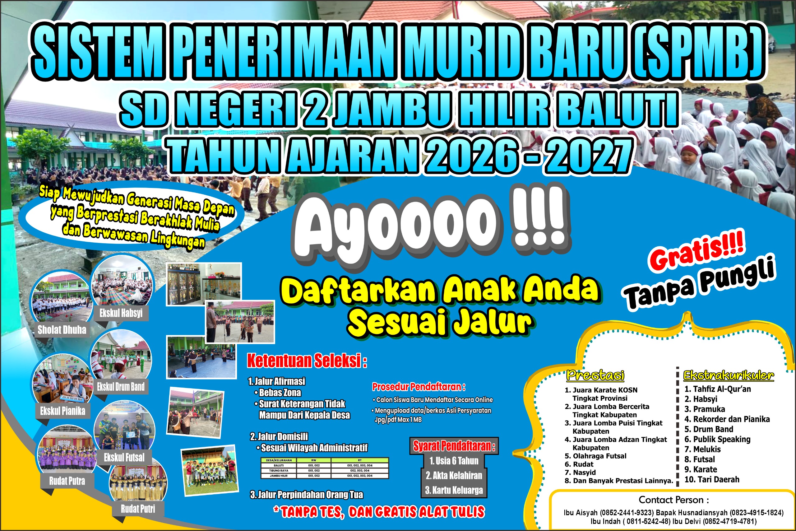 Brosur SD NEGERI 2 JAMBU HILIR BALUTI