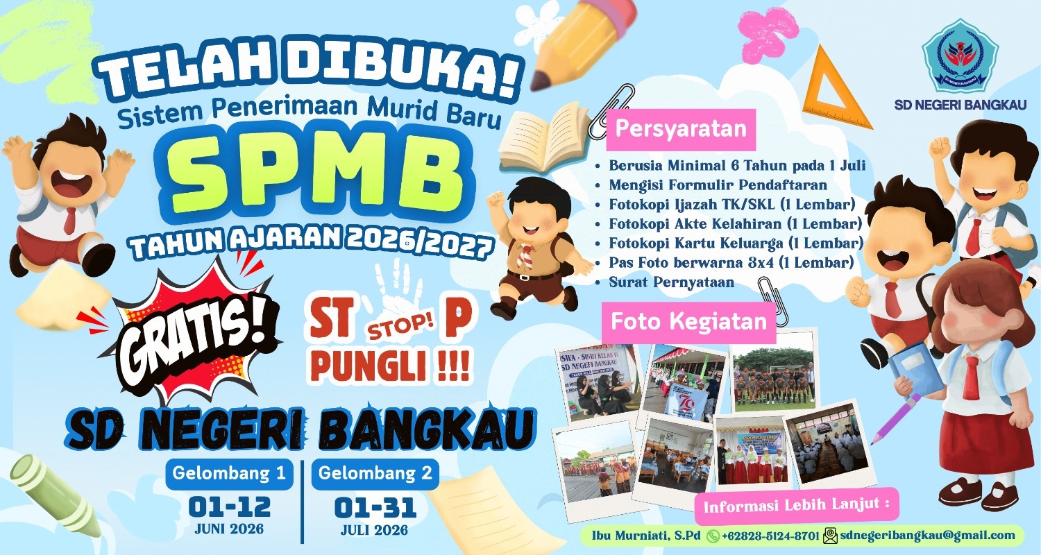 Brosur SD NEGERI BANGKAU